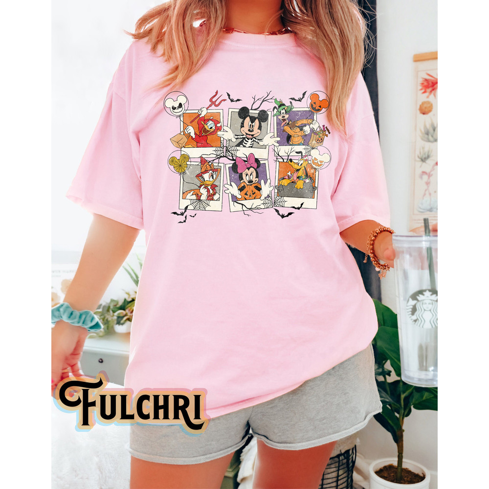 Vintage Portrait Mickey And Friends Halloween Shirt, Disneyland Halloween Shirt, Retro Disney Halloween Shirt, Halloween Party Shirt - 7.jpg