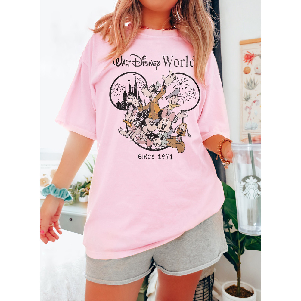Vintage Walt Disney World Florida Est 1971, Disneyworld Est 1971 Shirt, Disney Trip Shirt, Mickey and Friend Shirt, Disney Family Shirt - 5.jpg