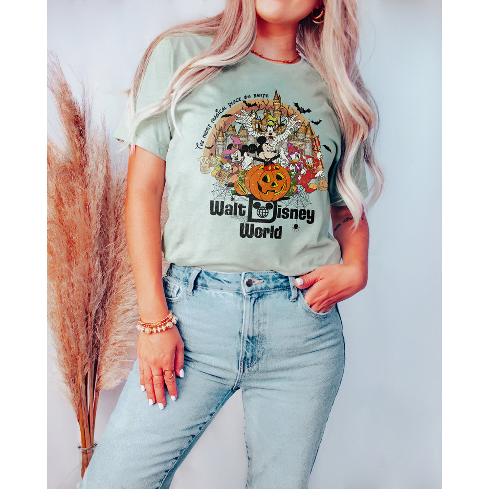 Vintage Walt Disney World Halloween Shirt, Disneyworld Halloween Shirt, Mickey And Friends Halloween Shirt, Disney Family Matching Shirt - 6.jpg