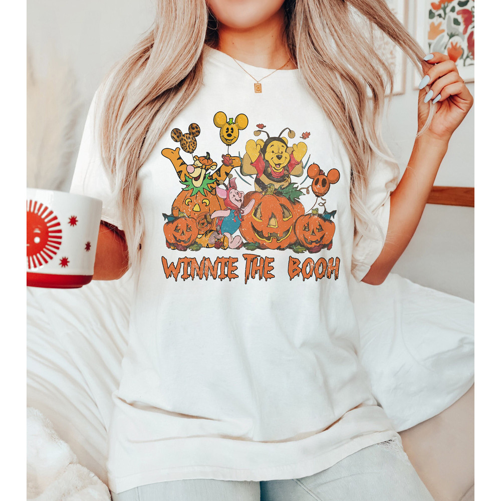 Vintage Winnie The Pooh Halloween Shirt, Winnie The Booh Shirt, Pooh Bear Halloween Shirt, Pooh And Friends Halloween Shirt, Halloween Gifts - 2.jpg
