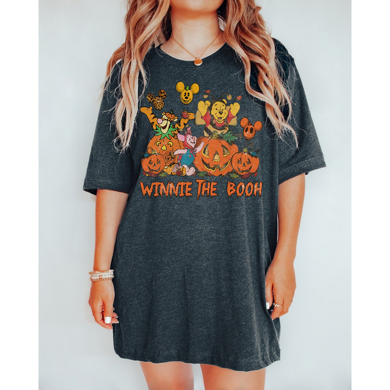 Vintage Winnie The Pooh Halloween Shirt, Winnie The Booh Shirt, Pooh Bear Halloween Shirt, Pooh And Friends Halloween Shirt, Halloween Gifts - 4.jpg