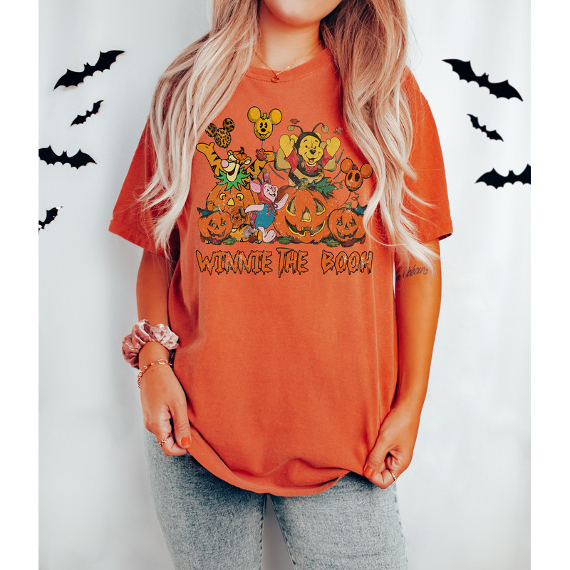 Vintage Winnie The Pooh Halloween Shirt, Winnie The Booh Shirt, Pooh Bear Halloween Shirt, Pooh And Friends Halloween Shirt, Halloween Gifts - 6.jpg