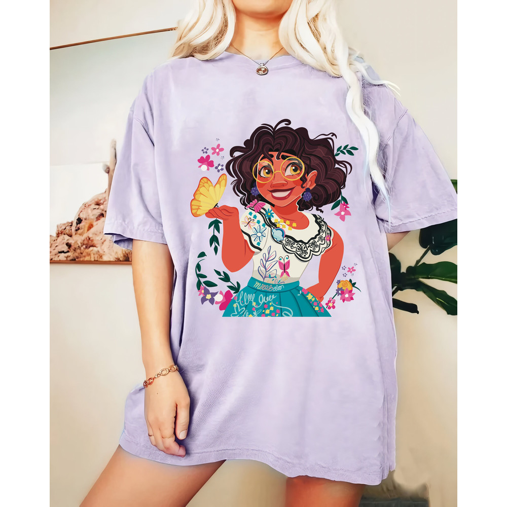 Disney Encanto Comfort Color Shirt, Retro Disney Madrigal Matching Family T-Shirt, Mirabel madrigal & Luisa Madrigal, Encanto Birthday Party - 2.jpg