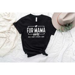 fur mama sweatshirt,dog lover crewneck sweater,cat mom sweatshirt, retro dog mama sweater,floral fur mama sweatshirt