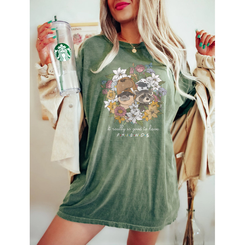 It Really Is Good To Have Friends Comfort Color Shirt, Lylla Rocket Teefs Floor Guardians of the Galaxy 3 T-Shirt, Rocket The Racoon Tee - 3.jpg