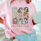 Retro Disney Princess Character Comfort Colors Shirt, Funny Disney Princess T-Shirt, Magic Kingdom Tee, Disneyland Family Trip 2023 Shirt - 4.jpg