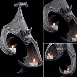 New Ghost Bat LED Wall Candle