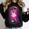 Retro Halloween Flower Poison Tightrope Walker Sweater, Tightrope Girl Haunted Mansion Comfort Color Shirt, Halloween Party Unisex T-Shirt - 1.jpg