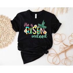he is risen sweatshirt, inspirational shirt,matching easter shir,christian easter shirt,easter outfit,jesus shirt,religi