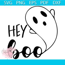 hey boo svg, halloween svg, boo svg, halloween ghost svg, funny halloween svg
