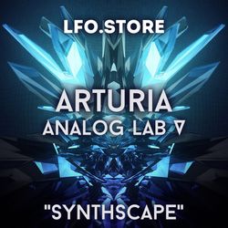 arturia analog lab v "synthscapes" sound bank  65 presets