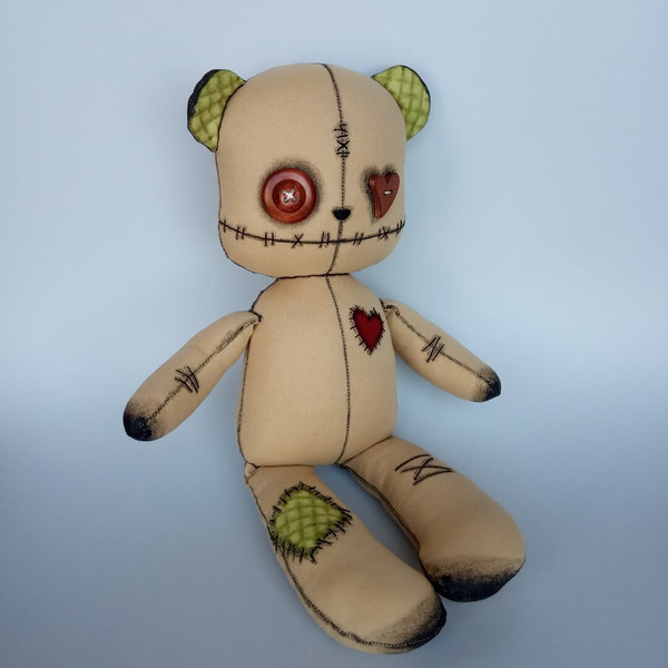 creepy-cute-art-doll-bear-handmade