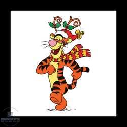 santa winnie svg, disney svg, pooh svg, winnie svg, piglet svg, christmas svg, disneyland svg, disney movie svg, disney