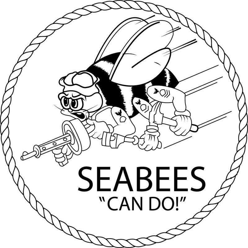 US Navy Seabees Insignia, Seabee Can Do vector svg jpg png dxf eps file.jpg
