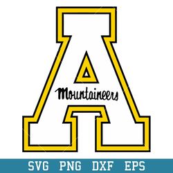 appalachian state mountaineers logo svg, appalachian state mountaineers svg, ncaa svg, png dxf eps digital file