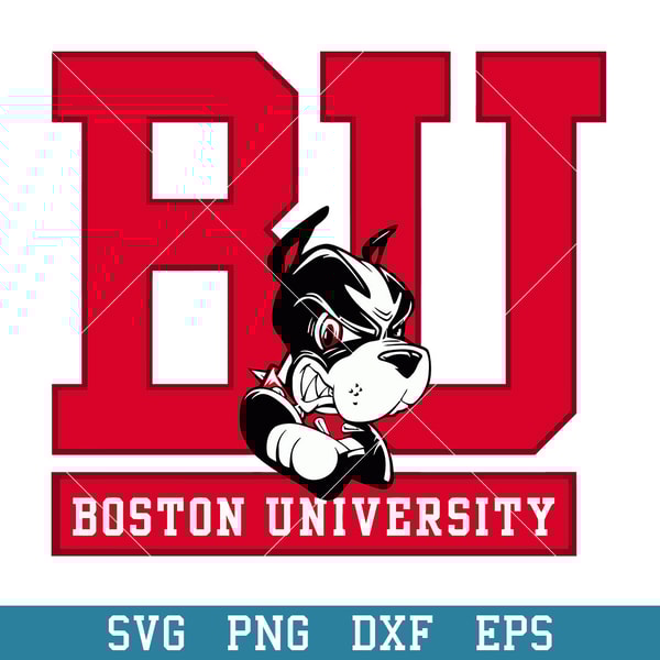 Boston University Terriers Logo Svg, Boston University Terri | Inspire ...