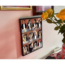 buffet guy the making of perfect martini art print abstract poster, no framed, gift