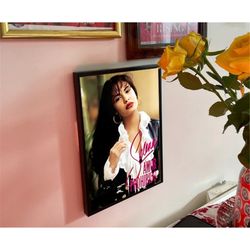 selena quintanilla album amor prohibido 1994 poster, no framed , gift