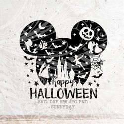 happy halloween svg,cut files,fall svg,pumpkin halloween svg,dxf,png,silhouette print,cricut cutting svg,t shirt design,