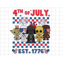 4th Of July Est 1776 Png, Checkered Red White And Blue, American Freedom, Mouse And Friend Png, Fourth Of July Png, Fami