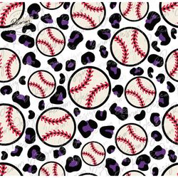 seamless baseball leopard pattern, purple, sublimate download, digital paper, printable, cheetah, background, baseball