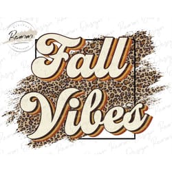 fall vibes png, retro fall vibes, retro png, fall sublimation design download