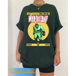 vintage mf doom madvillain tee shirt, rap tee shirt, mf doom shirt, vintage unisex tee, mf doom merch shirt