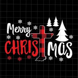 merry christmas svg, christians buffalo plaid svg, jesus buffalo plaid svg, christians svg, jesus christmas svg