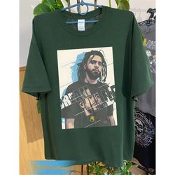 j cole graphic unisex tee, j.cole vintage t-shirt, jermain cole vintage rap tee