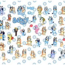40designs bluey svg bundle | bluey svg | bluey birthday | bluey party supplies | bluey birthday decorations| dog|png|eps