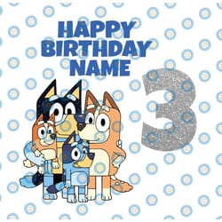 personalized bluey png, bluey family png, bluey party animated tv series, bluey birthday png clipart,download