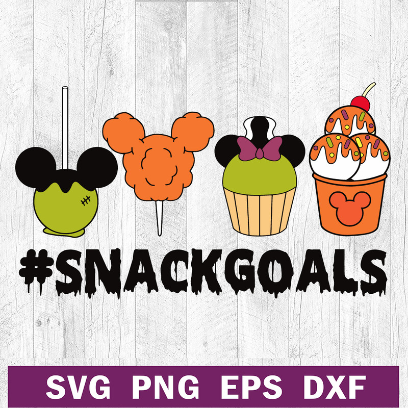 Snackgoals disney coffee cup SVG