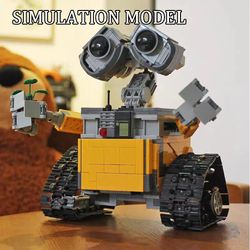 Robot Assembling Building Blocks Toys Educational Building Blocks Model