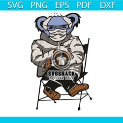 bernie sanders koala face mask quarantine svg, trending svg, bernie sanders svg, koala svg, face mask svg, bernie sander