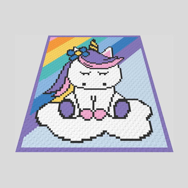 rainbow-unicorn-crochet-C2C-graphgan-baby-blanket-2