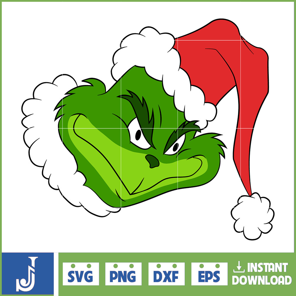 Grinch SVG, Grinch Christmas Svg, Grinch Face Svg, Grinch Hand Svg, Clipart Cricut Vector Cut File, Instant Download (231).jpg