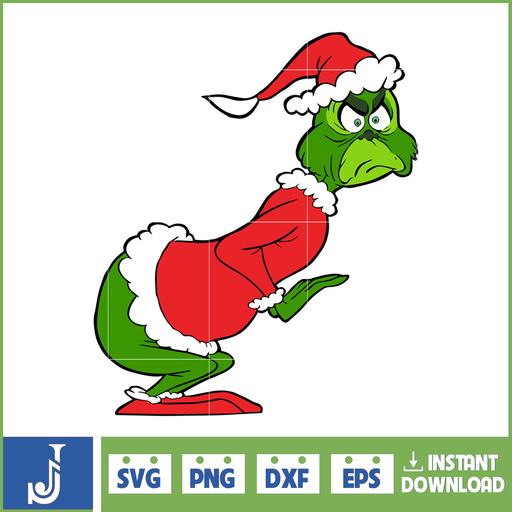 Grinch SVG, Grinch Christmas Svg, Grinch Face Svg, Grinch Hand Svg, Clipart Cricut Vector Cut File, Instant Download (232).jpg