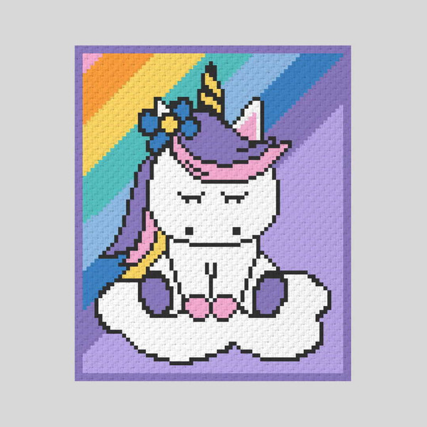 rainbow-unicorn-crochet-C2C-graphgan-blanket-4