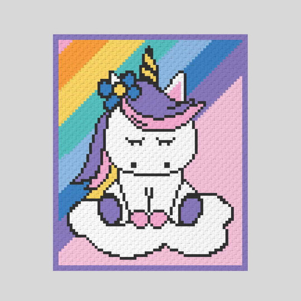 rainbow-unicorn-crochet-C2C-graphgan-blanket-6