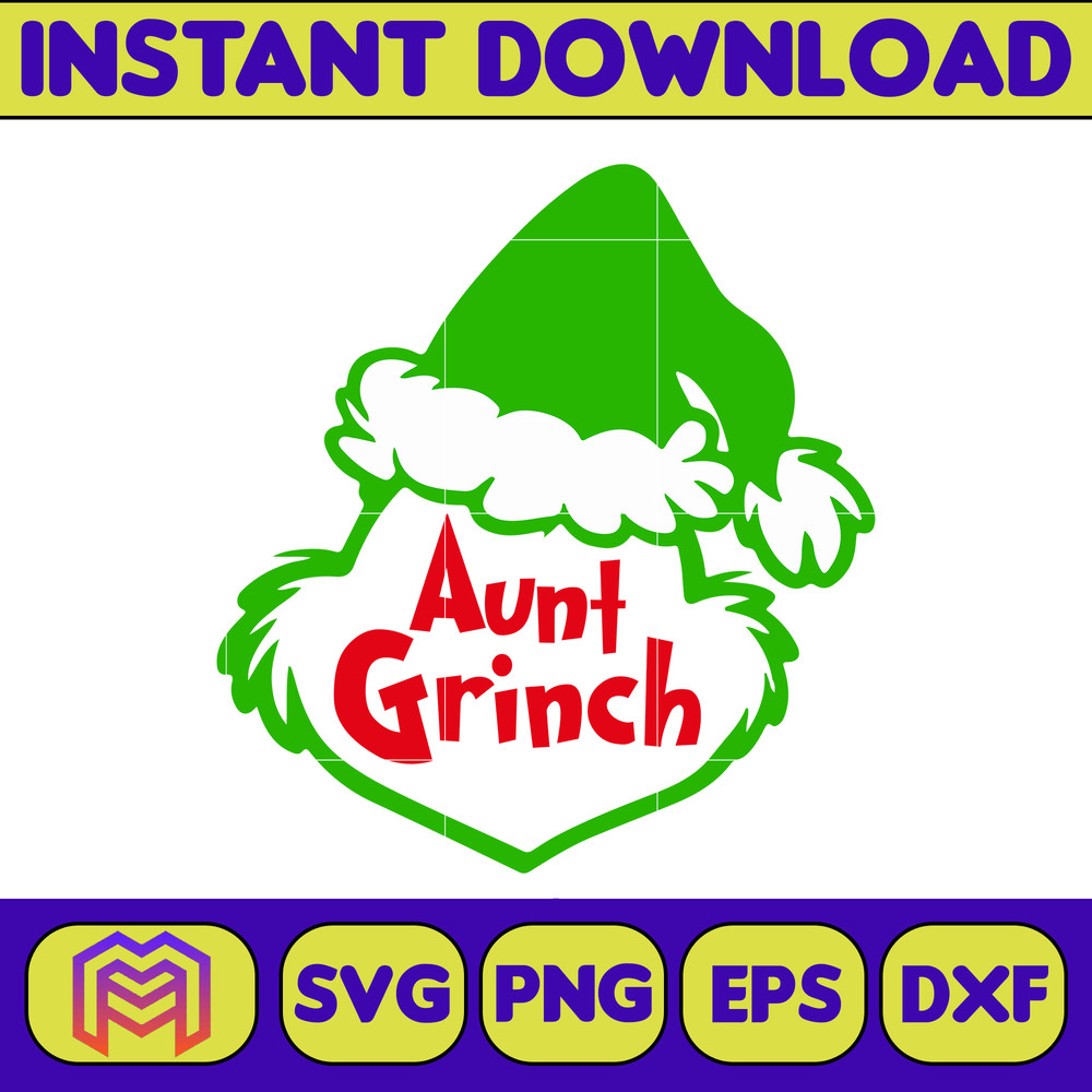 Grinch SVG, Grinch Christmas Svg, Grinch Face Svg, Grinch Hand Svg, Clipart Cricut Vector Cut File, Instant Download (238).jpg