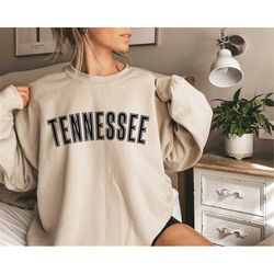 tennessee sweatshirt, tennessee fan shirt, distressed tennessee shirt, tennessee gift, college student gift, tennessee l