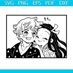 kamado tannjirou and kamado nezuko png, demon slayer kimetsu no yaiba png, anime png, manga cartoon png, demon slayer c