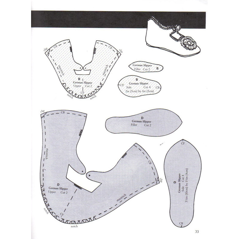 Digital - Vintage Make Doll Shoes! Workbook I Pattern - Doll | Inspire Uplift digital-vintage-make-doll-shoes-workbook-i-pattern-doll-inspire-uplift