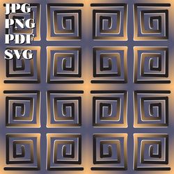 design paper with a pattern for printing, crafts and needlework. pattern in antique, greek style. pattern for pod.