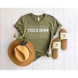 touchdown shirt, football wife, sunday football, football game shirt, fall shirt, football t-shirt, touchdown tee