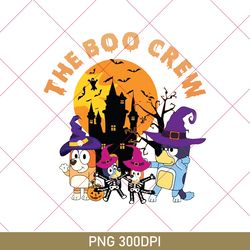 bluey the boo crew png, bluey halloween png, trick or treat png, disney halloween png, bluey family halloween png