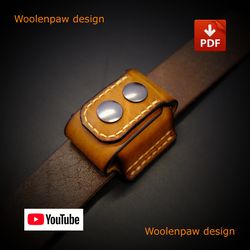 Zippo-horisontal case - leather pattern designed from Woolenpaw