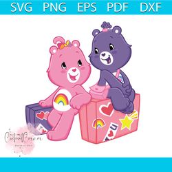 care bear cloud layered png, wish bear png, care bear png, bear care png, cute bear png, bear png,