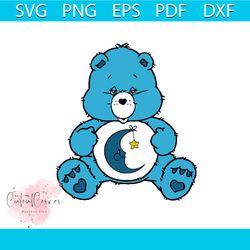 rainbow care bear layered png, care bear png, kids file png, care bear png,