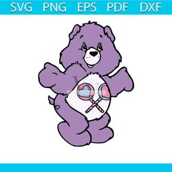 Love a Lot Bear png, Care Bears png, Care Bears png Font, Clipart Digital, Care Bears Party png,